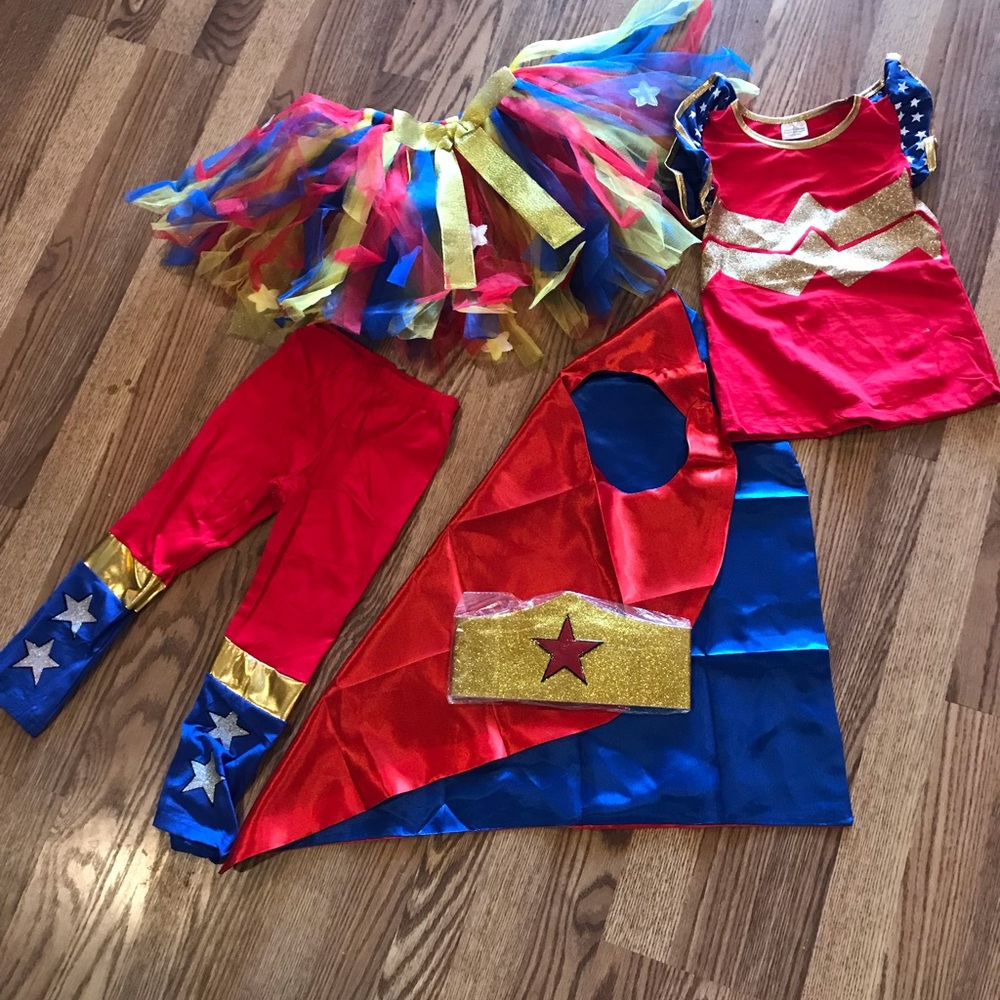 Child’s Wonder Woman costume/dressup outfit